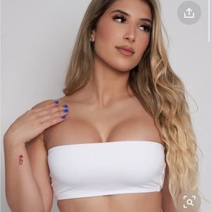 PcheeBum White Tube Top